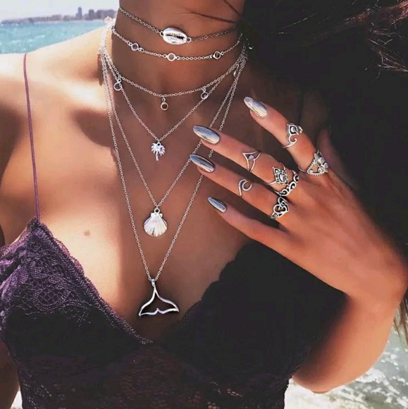 Jewelry - Bohemian Multi-Layer Necklace